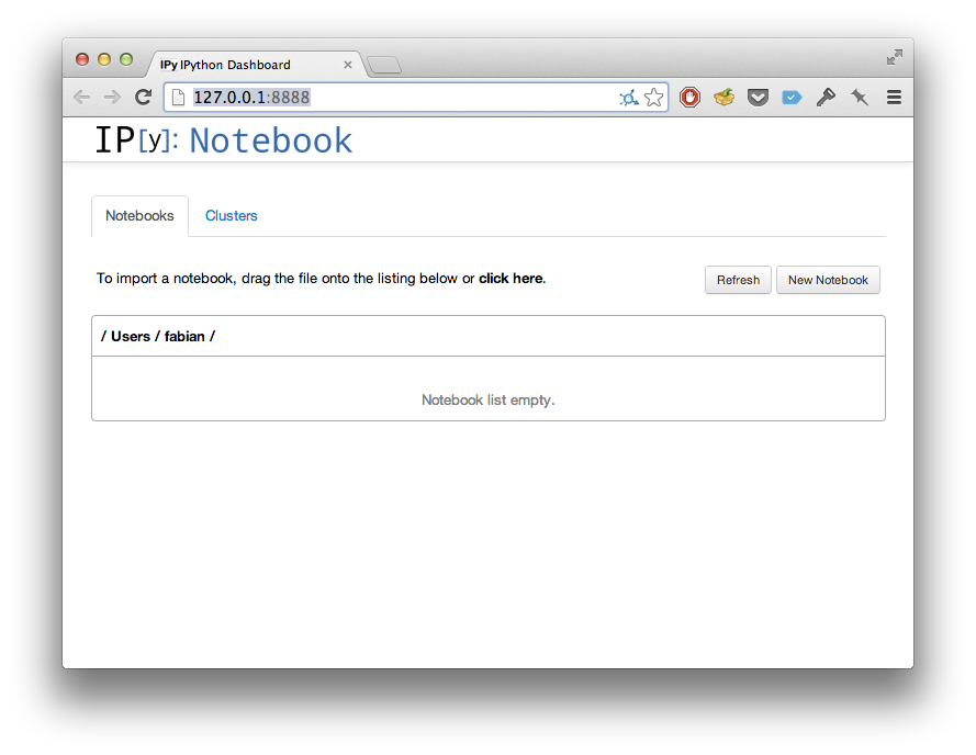 iPython notebook